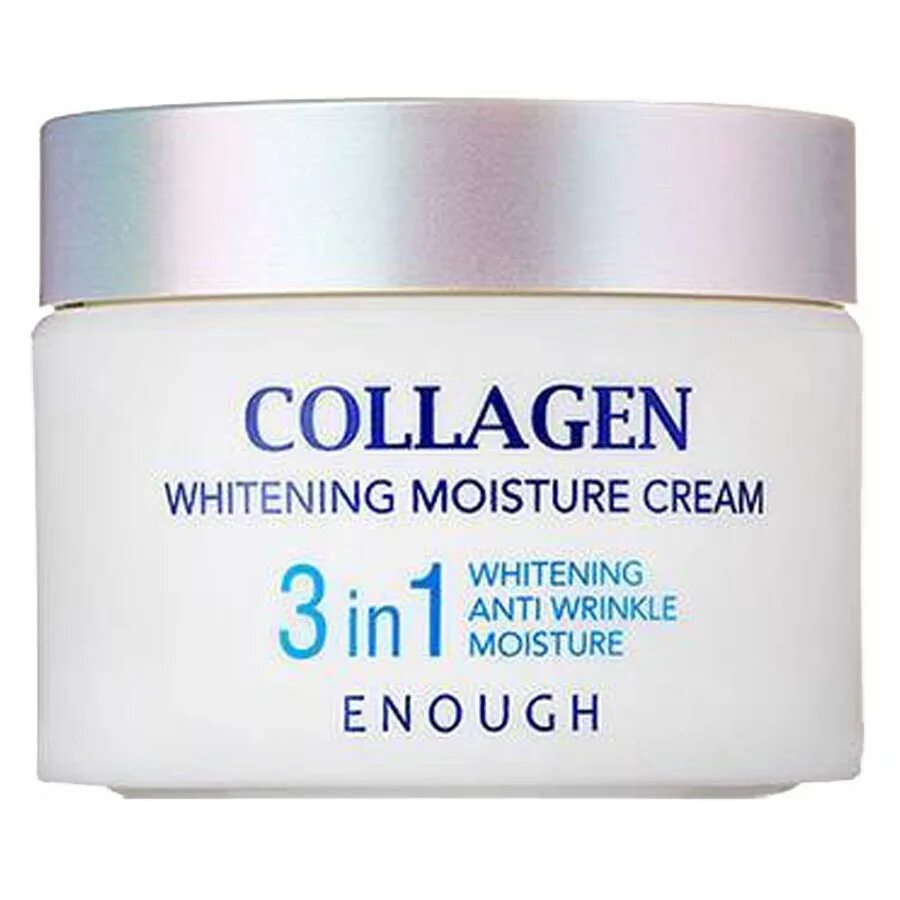 Вв крем коллаген. Enough Collagen Whitening Moisture Cream 3 in 1, 50мл. Крем для лица enough Collagen Whitening Moisture 3in1 50мл. Enough увлажняющий крем с коллагеном Collagen Cream 50мл. Enough увлажняющий крем для лица с коллагеном 3в1. Collagen Whitening Moisture Cream, 50 мл.