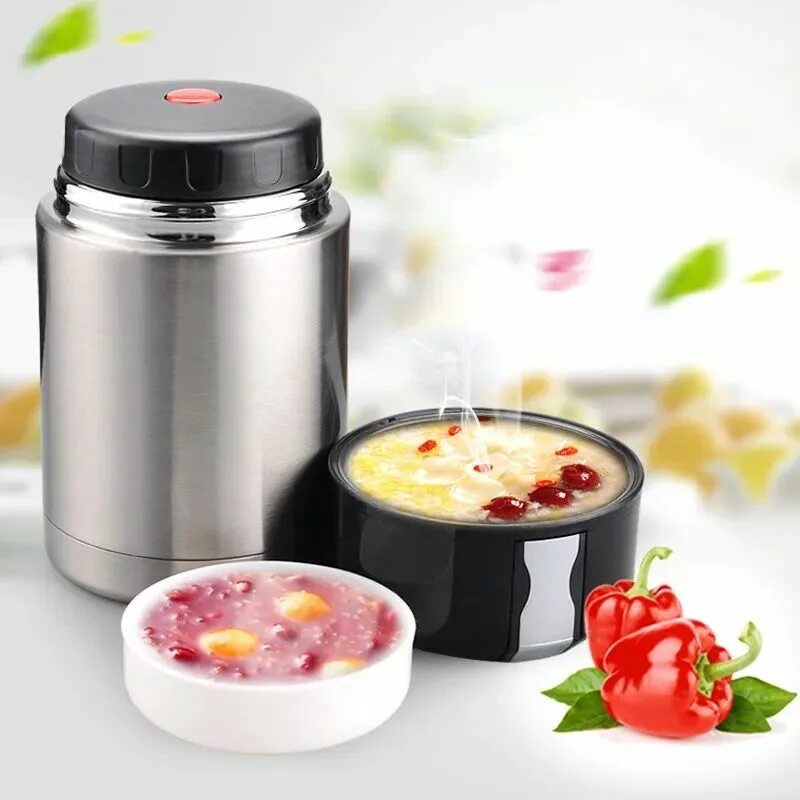 Термос ланч-бокс food Jar 2,4 л 68921. Термос Stainless Steel lunch Box. Термос пищевой vitro lunch Box VT-1000 0.95Л. Термос суповой.