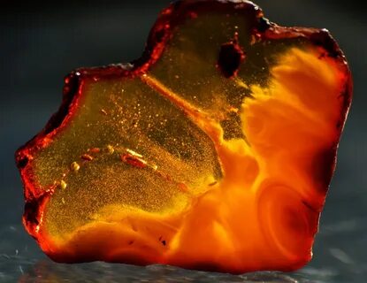 Amber rock