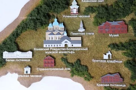 Показать карту монастырей