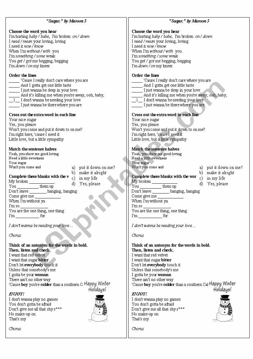 Sugar Maroon 5 Worksheet. Sugar песня текст. Sugar Song Maroon 5. Sugar марун 5 текст. Вскрытие sugar текст