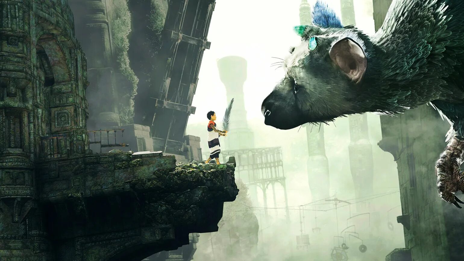 Зе ласт Гардиан. Трико ласт Гардиан. The last Guardian ps4.