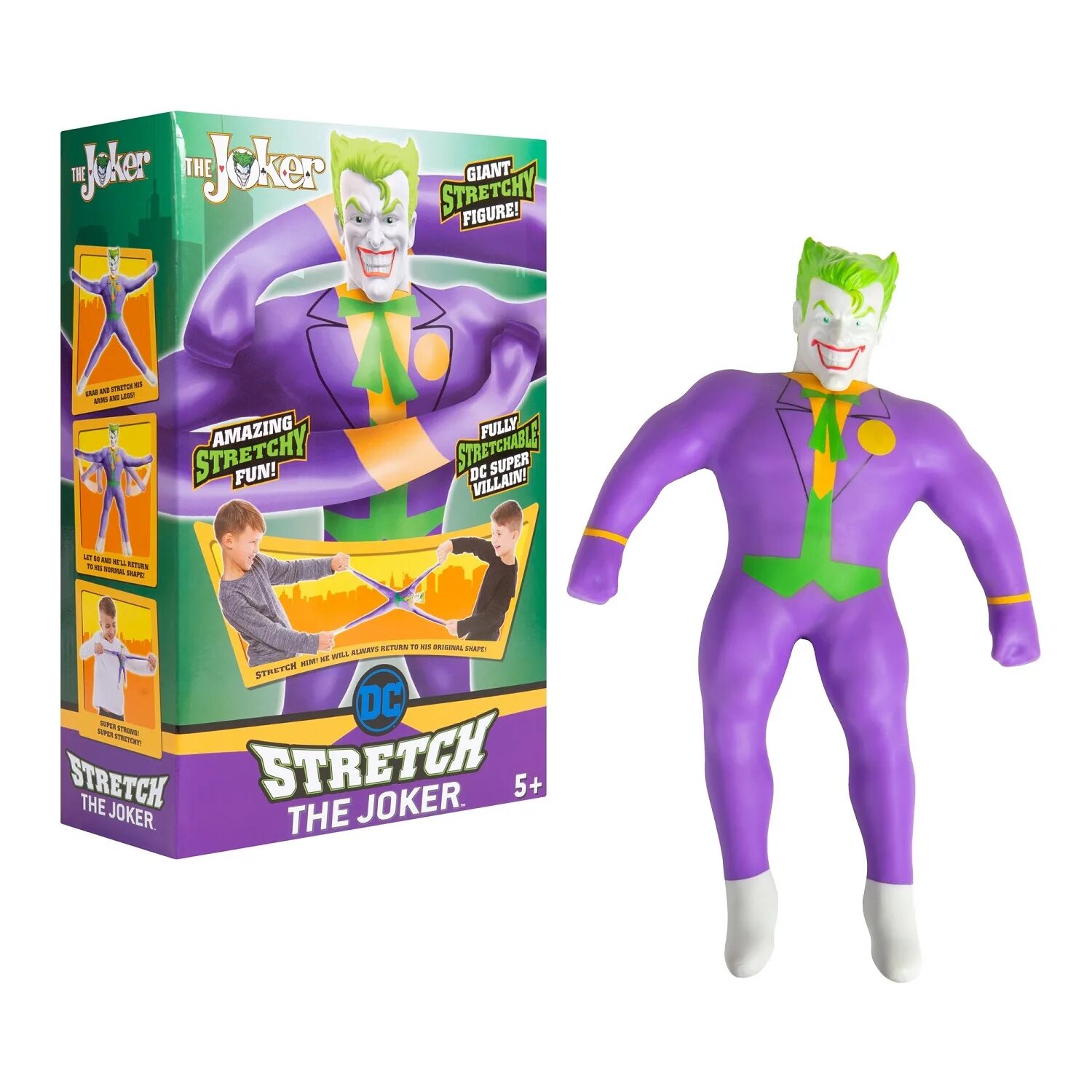 Игрушки стрейч. Тянущаяся фигурка Джокер 37908 стретч stretch Armstrong. Фигурка stretch Batman 35365. Фигурка Batman Джокер в непрозрачной упаковке. Тянучки игрушки stretch Armstrong.