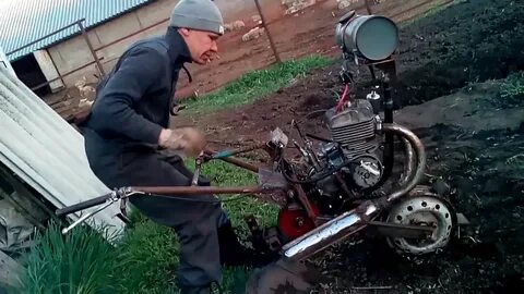 Одноколесный мотоблок