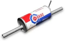 Глушитель логан размеры