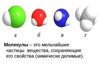 Дайте определение понятию молекула