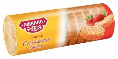 Печенье в круглой упаковке