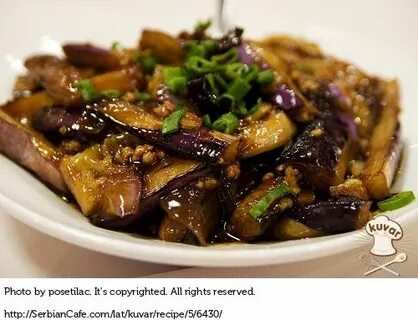 Приготовление баклажанов с мясом