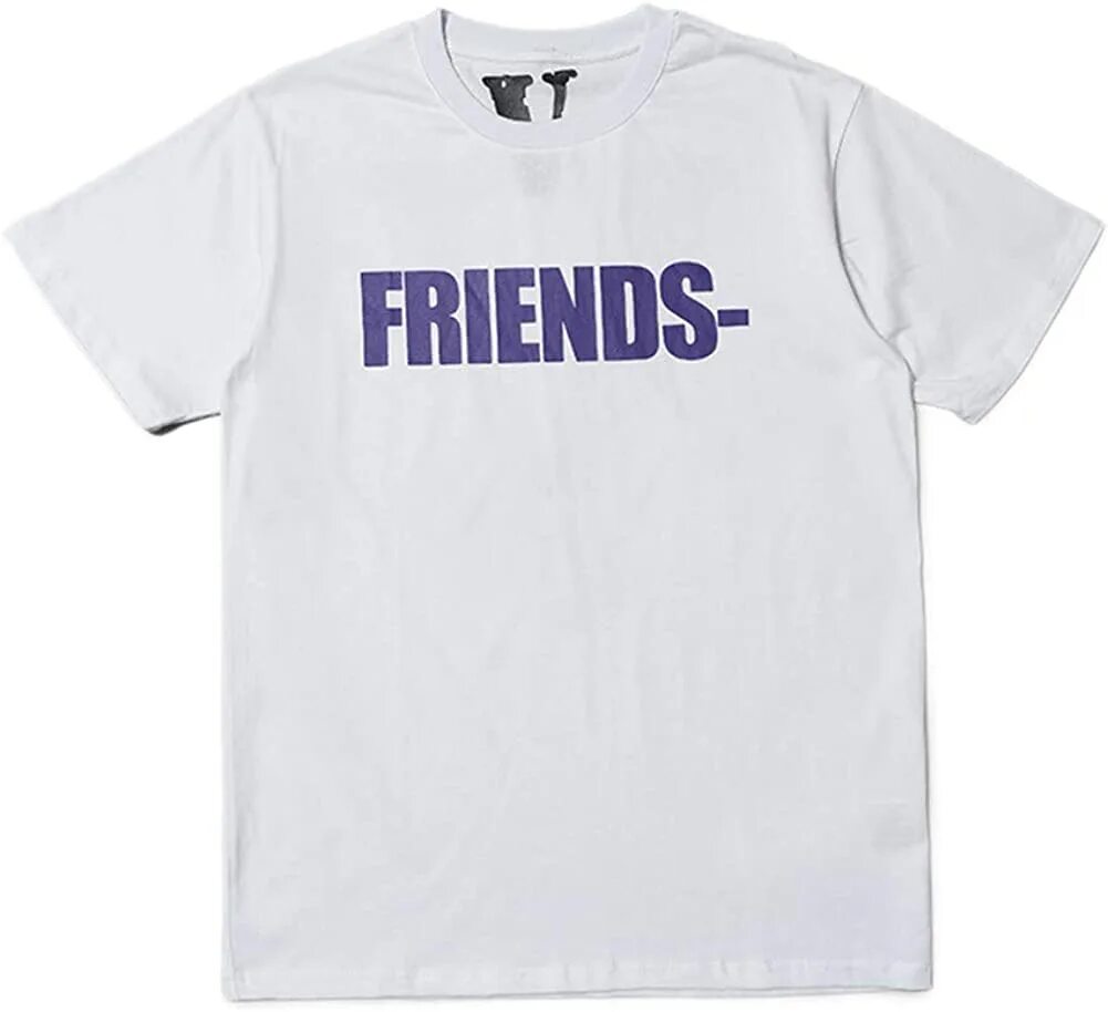 Тишка влон кореш. Футболка vlone friends. футболка vlone бело фиолетовая. влон футболка белая с фиолетовой буквой. купить футболку влон белая.