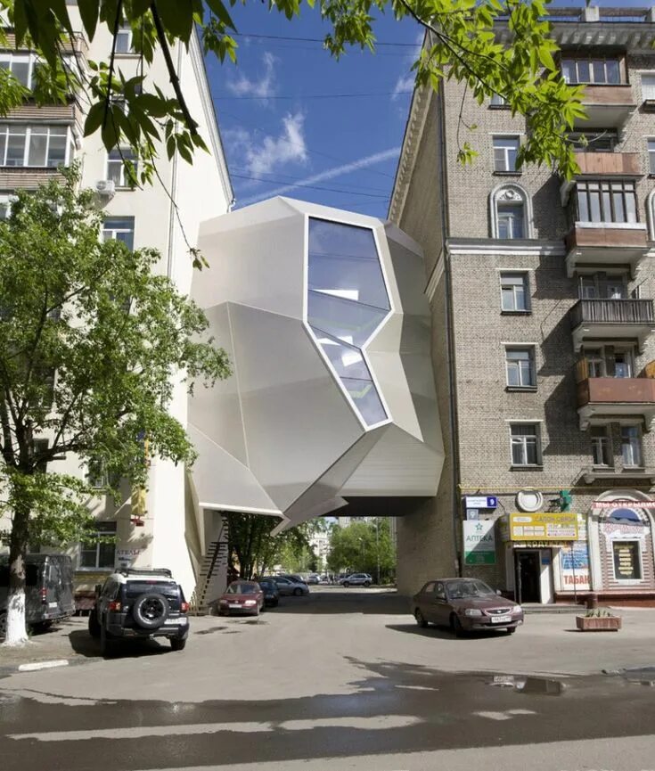 Дом-яйцо Москва, ул. Машкова, 1/11 Арт-Палатка Дзен