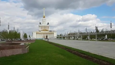 Вднх в мае