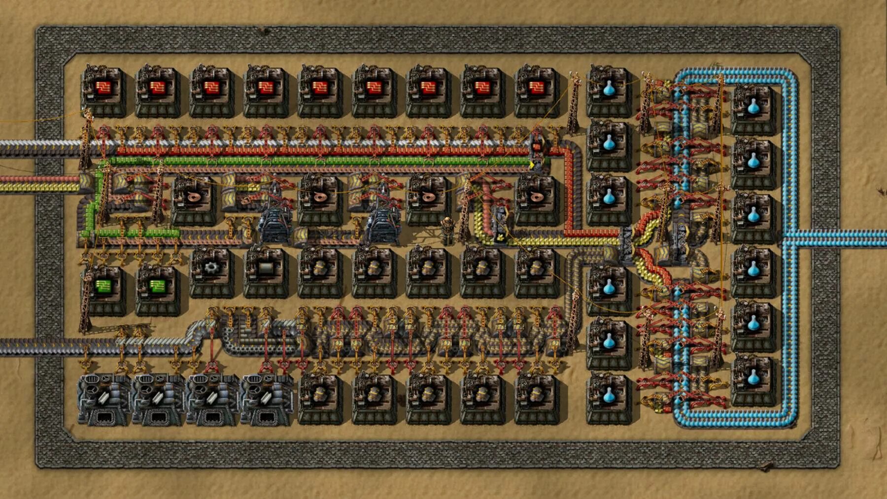 Как копировать факторио. Факторио фабрика синих колб. factorio фабрика красных микросхем. факторио схема производства микросхем. факторио завод синих колбочек.