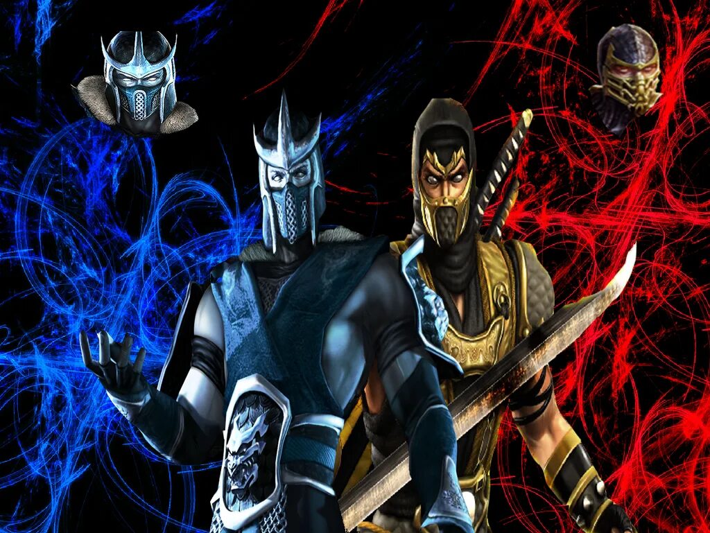 Найти mortal kombat. Mk subzero vs scorpion. саб-зиро mortal kombat deception. mortal kombat deception скорпион. скорпион против саб зиро.