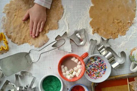 Making cookies