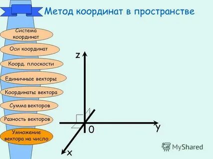 Практическая работа метод координат в пространстве