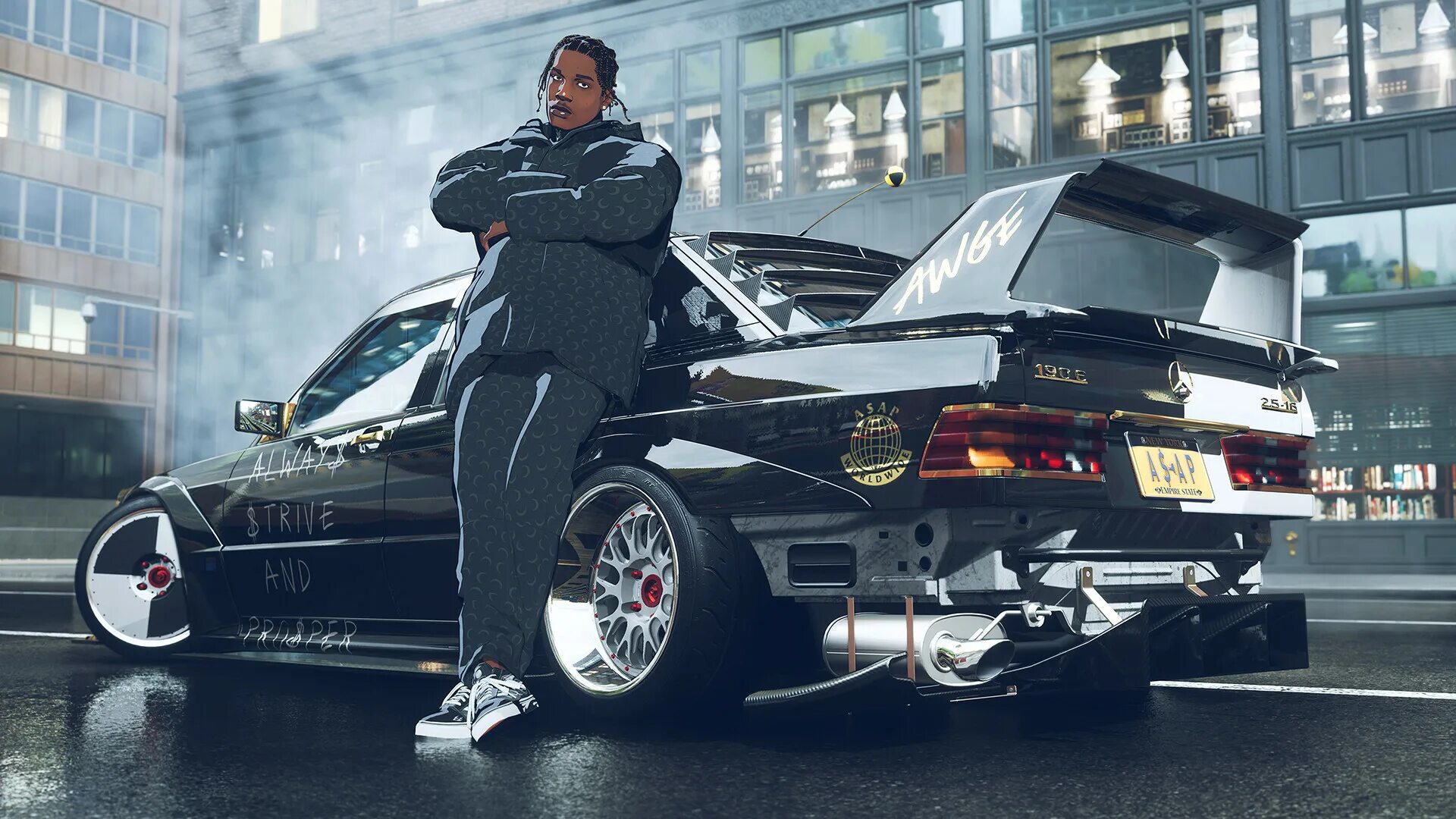 Новый nfs unbound. Need for speed unbound 2025. need for speed unbound asap rocky. need for speed 2025. asap rocky mercedes 190e.