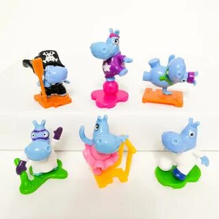 Бегемотики игрушки киндер сюрприз