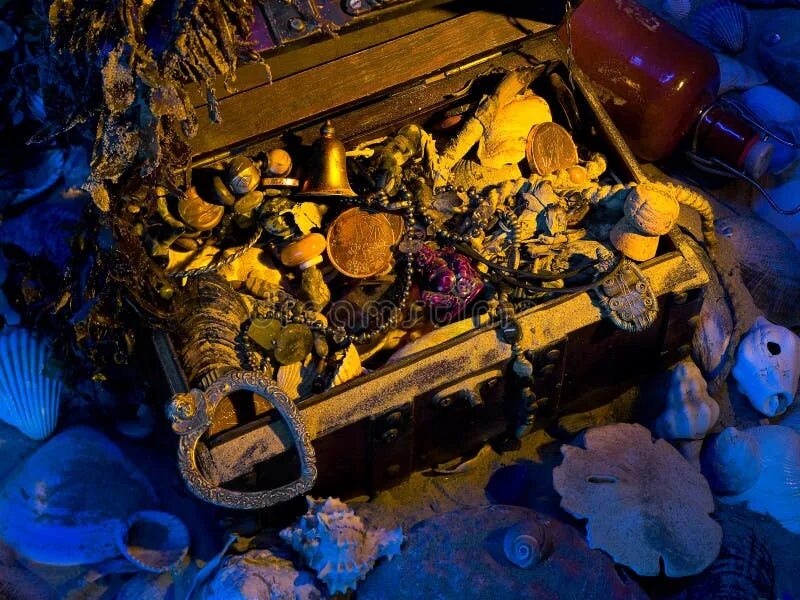 Где зарыт клад пиратов. Затонувшие сокровища «Витте Лиува». Пиратское золото. Сокровища на дне моря. Клад.