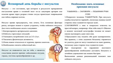 29 октября день борьбы с инсультом