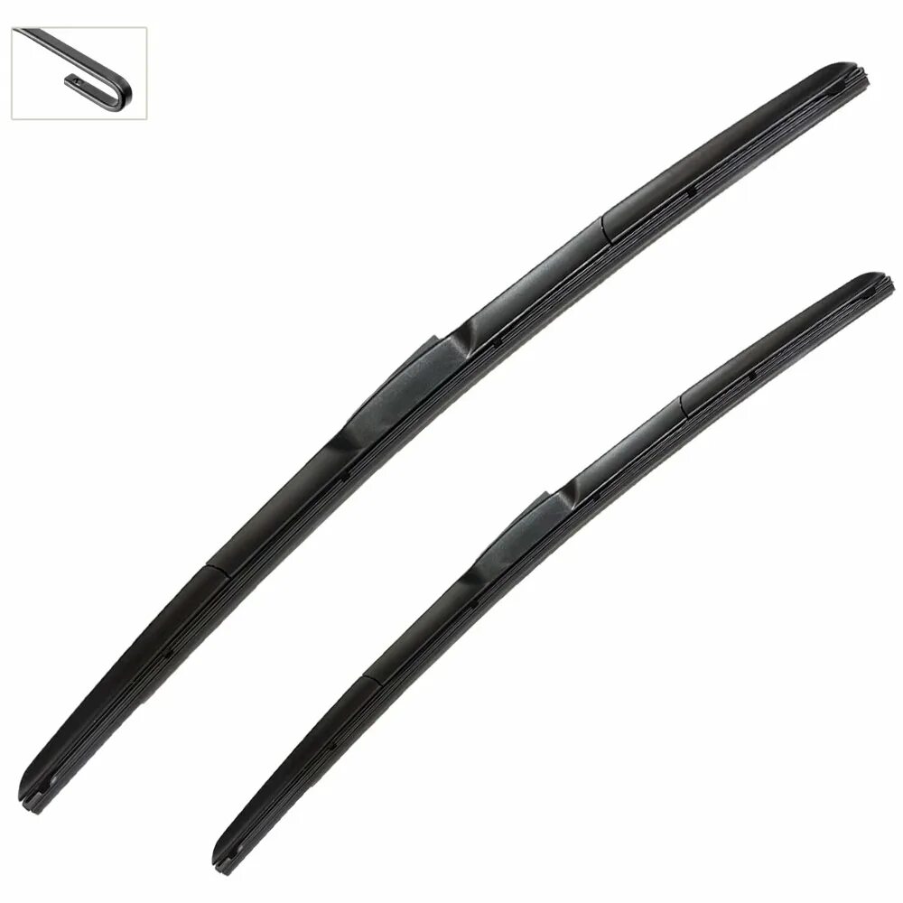 щетка стеклоочистителя бескаркасная 600 мм