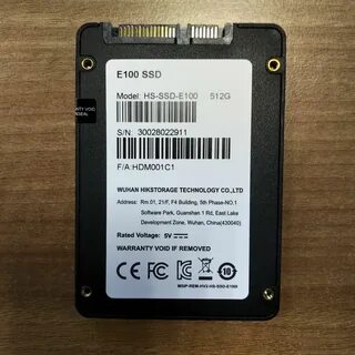 Ssd hikvision e100
