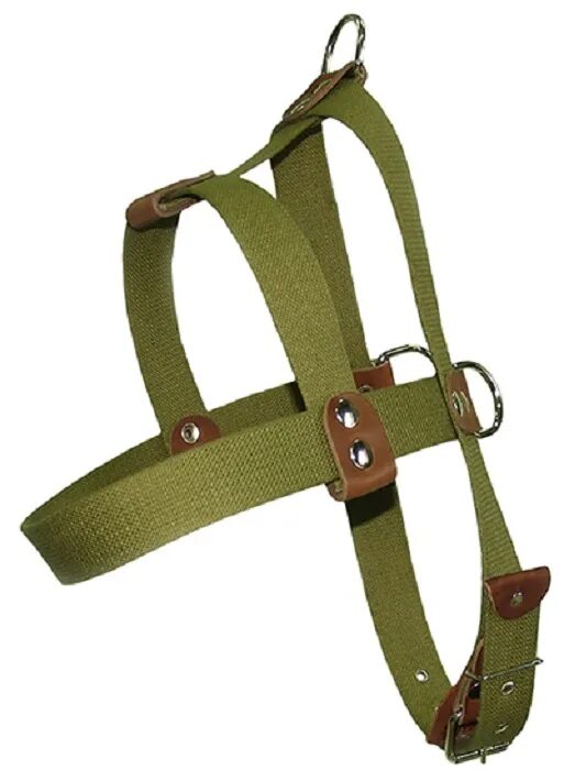 Как выглядит шлейка для собак ForDogTrainers "Tractive Force" H12 Ездовая нейлоновая шлейка для собак