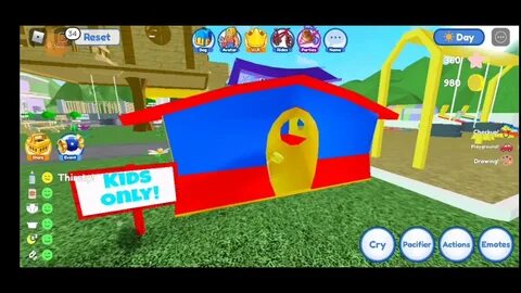 Roblox детский сад