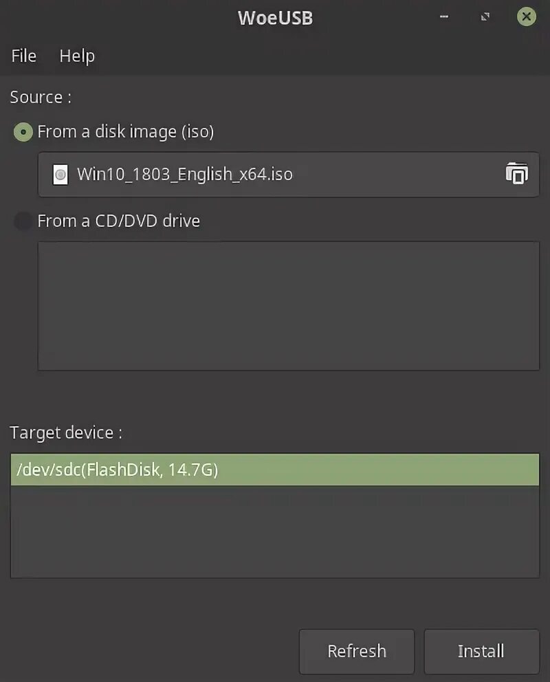 Woeusb ubuntu. Woeusb ubuntu