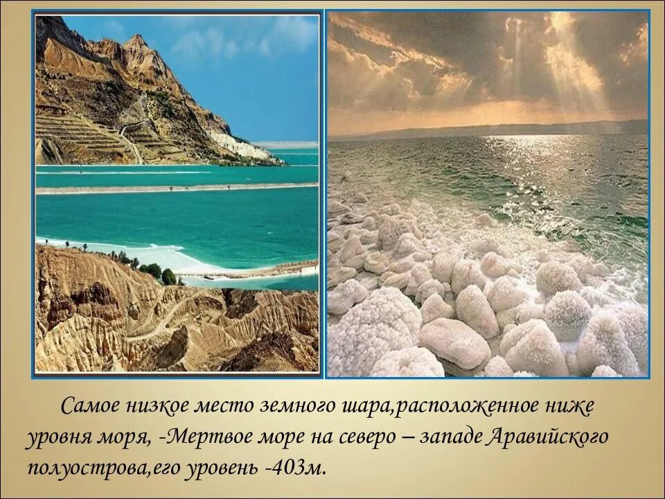 Ниже уровня моря