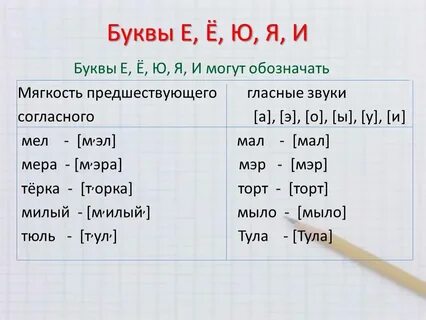 Мел какие звуки в слове