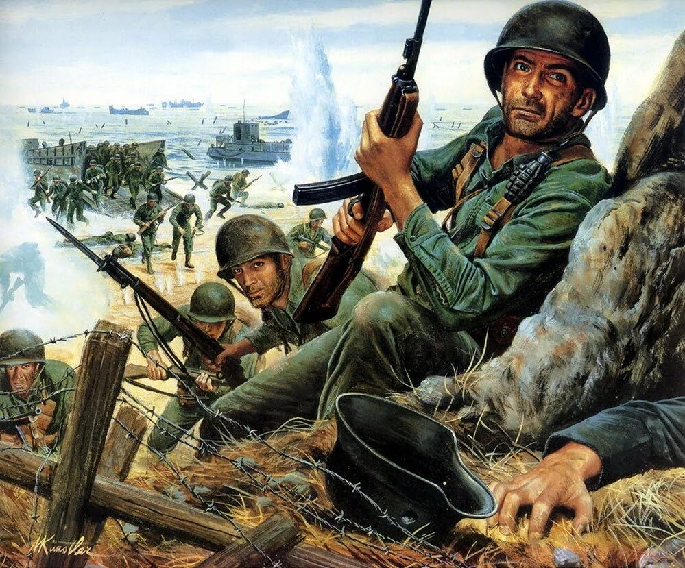 Военная тематика. Военные картины. Живопись Военная тематика. Вторая мировая война в живописи