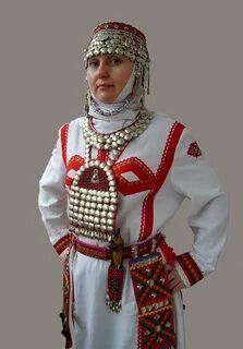 Национальный костюм чувашии женский