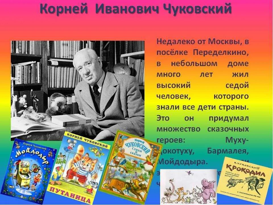 Корней чуковский проект 2 класс Проект "В стране Корнея Чуковского"