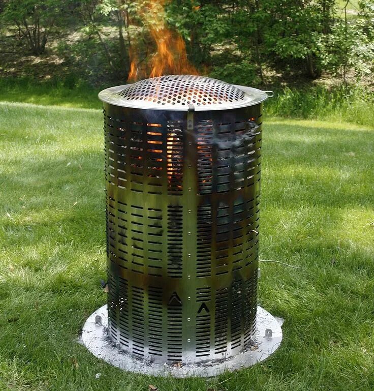 Portable burning
