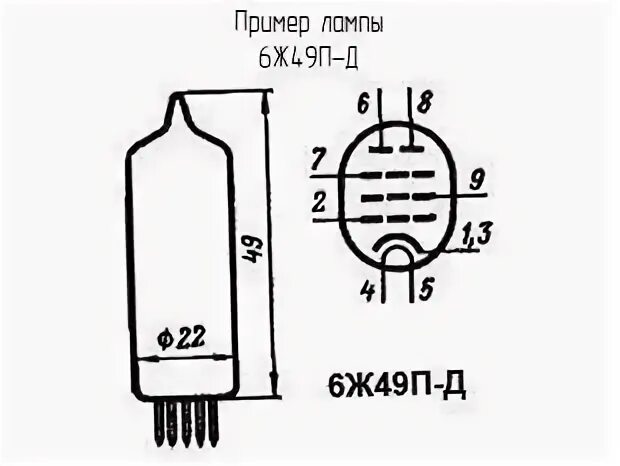 6ж5п характеристики