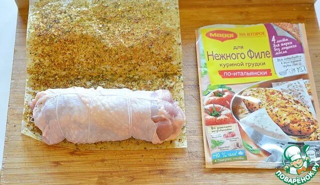 Рецепт рулета из филе курицы
