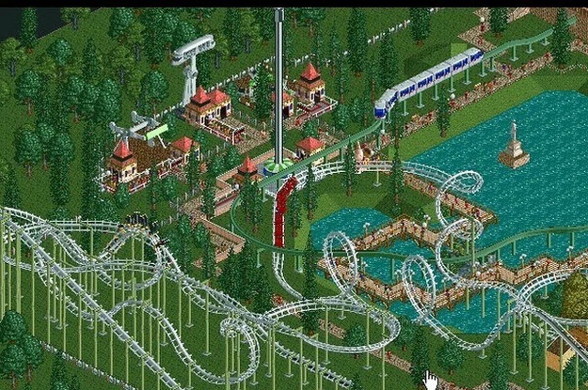 Строим горки игра. Rollercoaster Tycoon ps3. Американские горки игра 2015. Rollercoaster Tycoon 1. Игра на телефон американские горки.