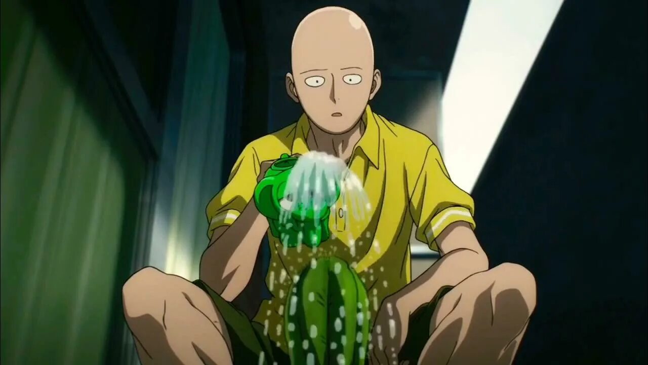 Ванпанчмен персонажи сайтама. Генос ванпанчмен. Сайтама эдит. Саитама ванпанчмен. Сайтама 1920 1080.