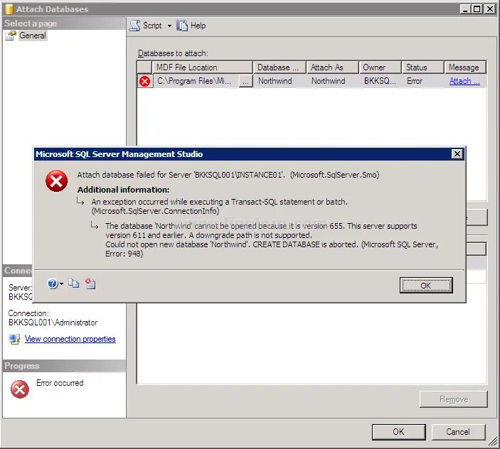 Sql path. Опции восстановления базы ms sql server. sql server 2000 может работать. mssql database version. ошибка -2147467259 sql.