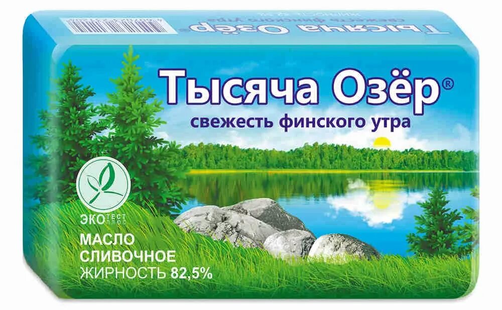 Тысяча озер купить. Масло сливочное тысяча озер 82.5. Сливочное масло тысяча озёр 82,5% 400 гр. Масло тысяча озер 82,5% 180гр Финляндия. Масло сливочное тысяча озер 82.5 состав.