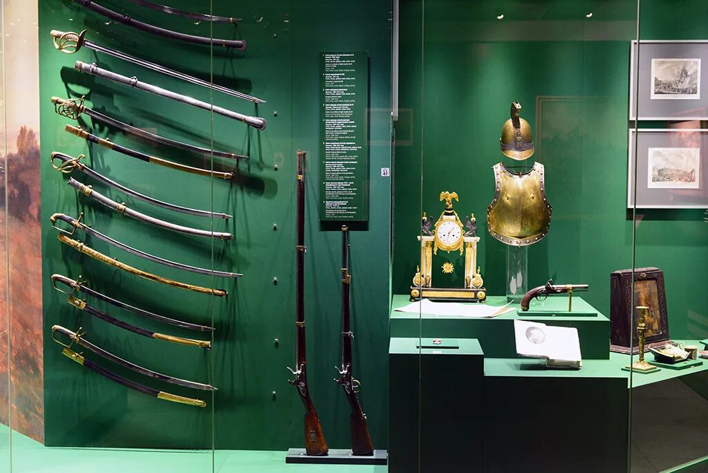 Какие необычные экспонаты в музее бородинская битва