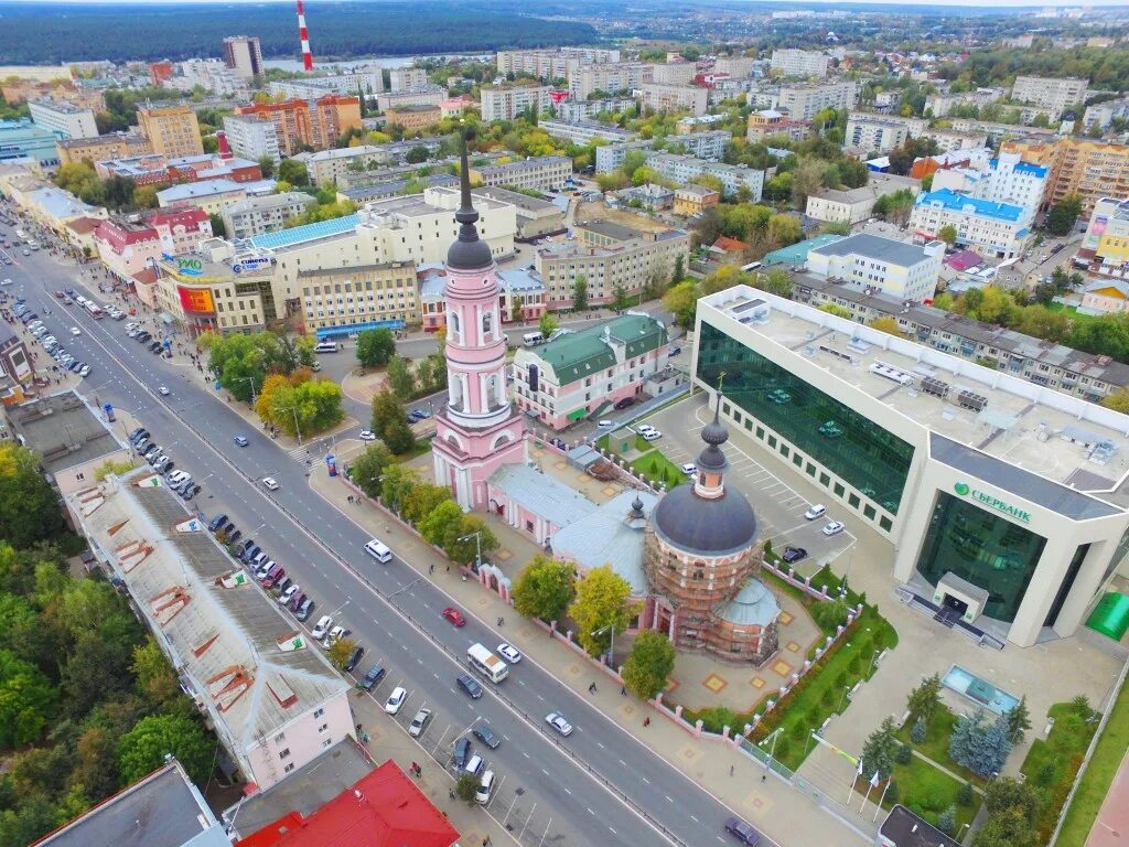 Где в калуге можно сделать. Храм жен мироносиц Калуга. Калуга панорама. Калуга панорама города. Калуга центр вид с квадрокоптера.