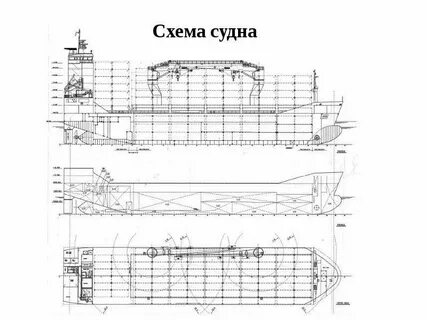 Схема судна