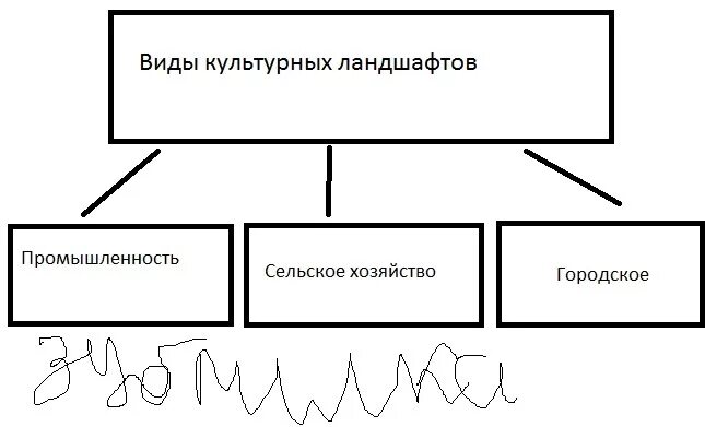 Схема виды культурных ландшафтов. Культурный ландшафт схема. Виды кукльтурныхландшавтов. Составьте схему виды культурных ландшафтов.