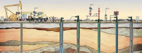 Нагнетательные скважины на месторождении