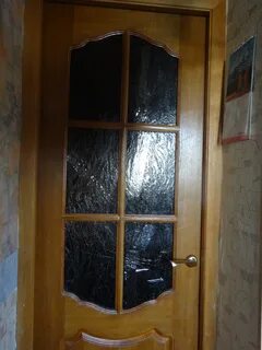 Замена стекла в двери межкомнатные