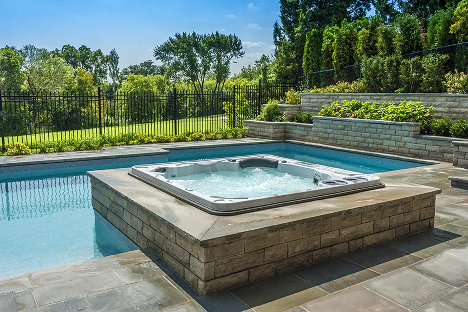 Large pool