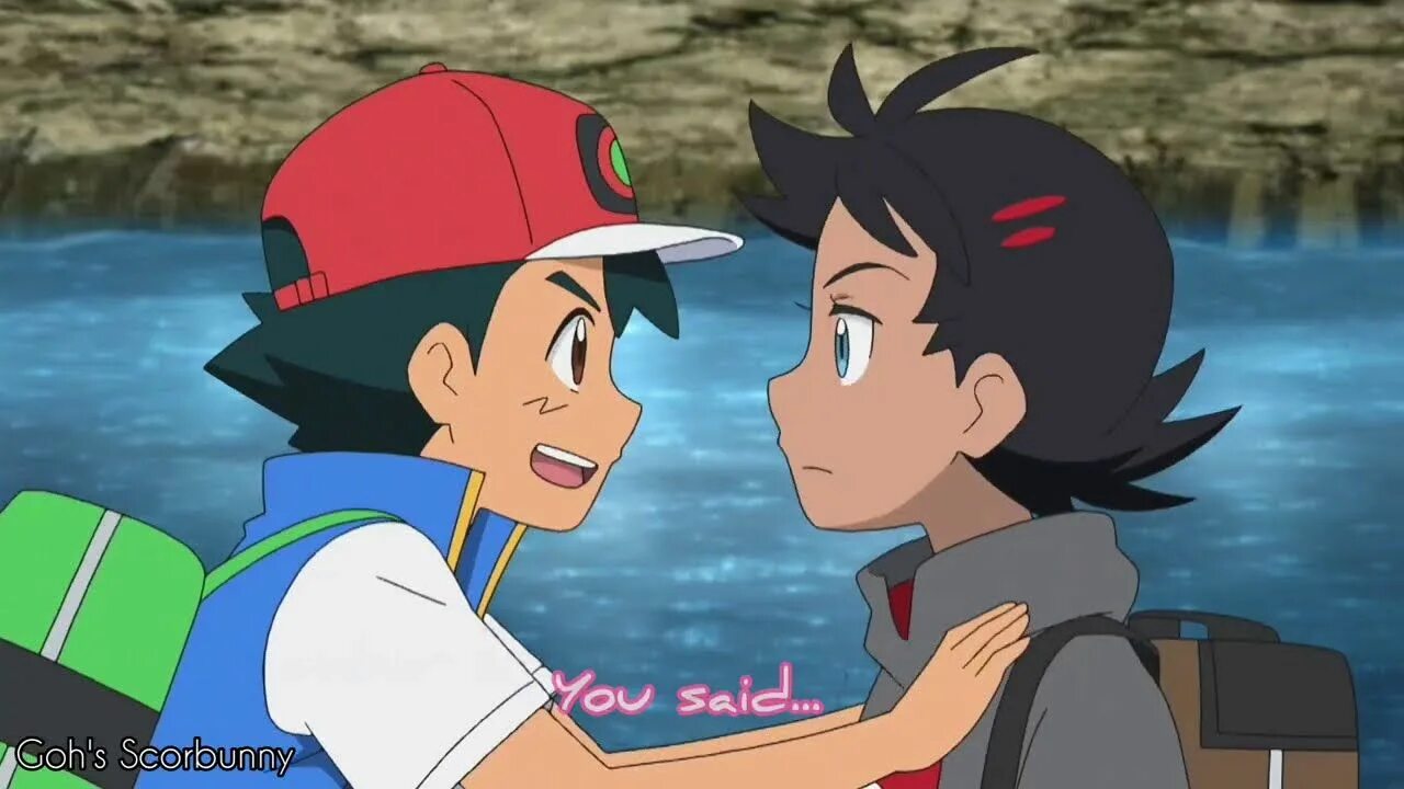 Ash ai. Ash ketchum x goh. pokemon ash x gou. эш 2.0. эш и го шипп.