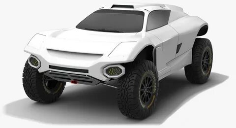 Royalty free 3D model Extreme E ODYSSEY 21 E-SUV Season 2021 White Mockup f...