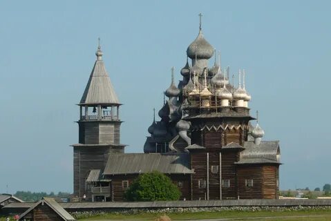 Преображенская церковь на озере кижи